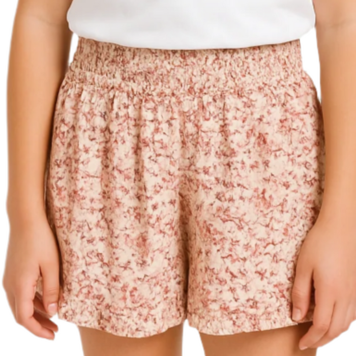 Mango - Teen Floral Print Shorts