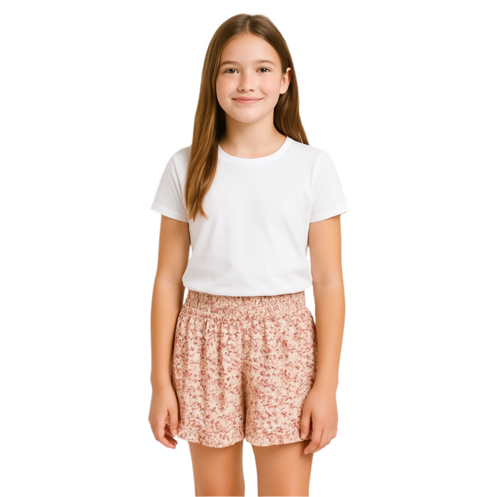 Mango - Teen Floral Print Shorts