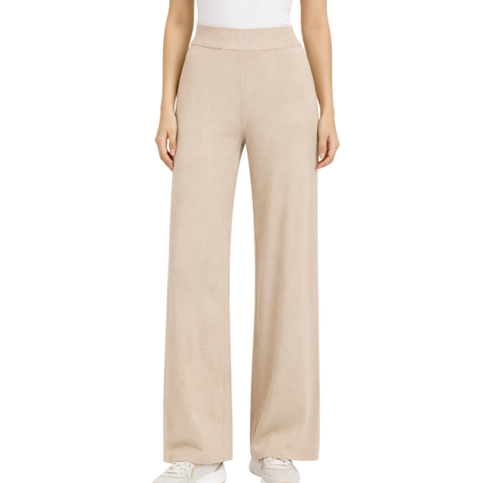 boohoo - Wide Leg Rib Knit Trouser