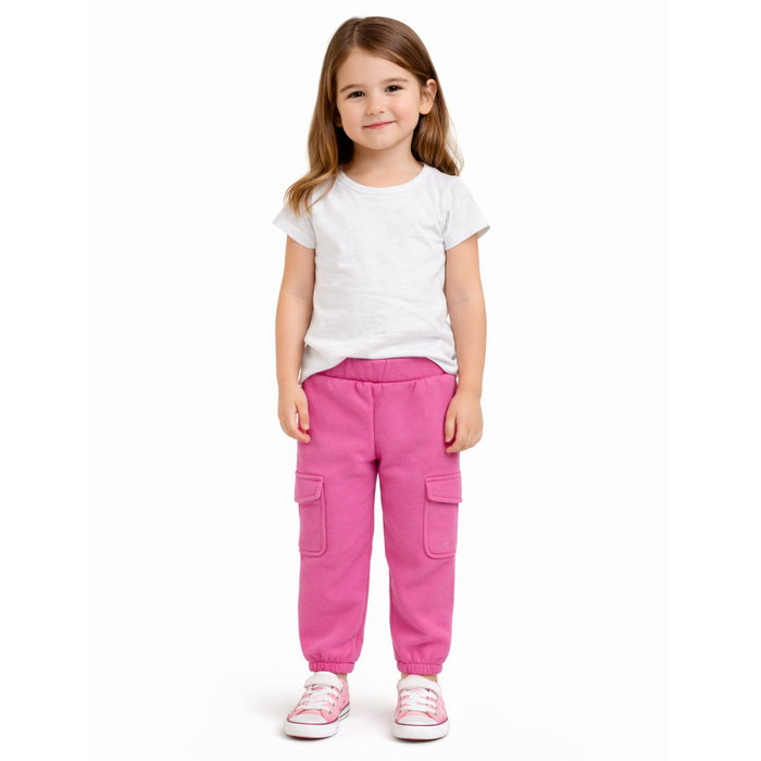 Epic Threads - Toddler Girls Fleece Pants Pink Orchid (2)