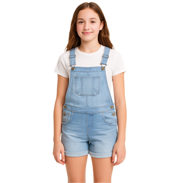 Tommy Hilfiger Big Girls - Denim Stretch Shortall