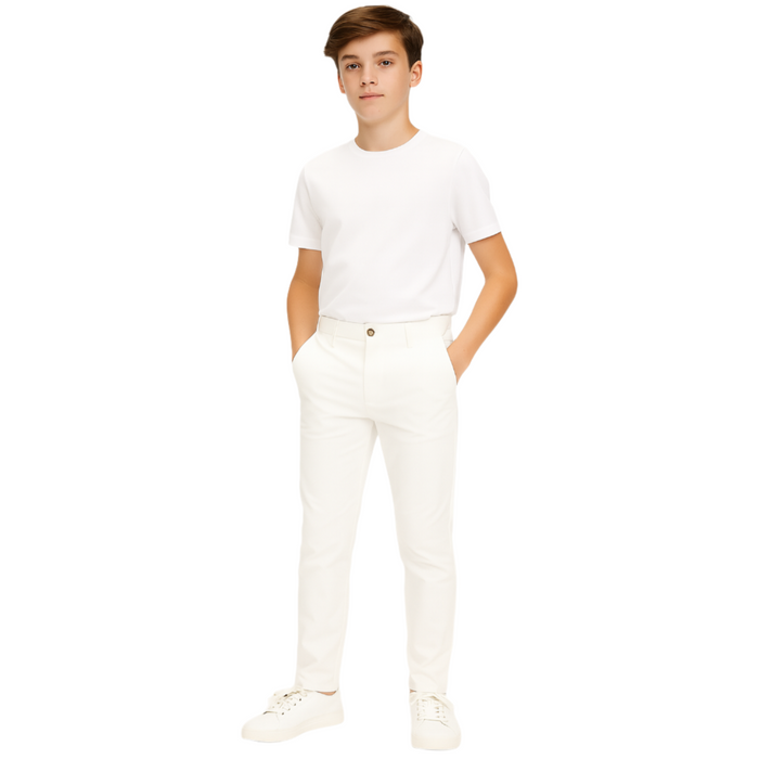 Tommy Hilfiger Big Boys - Fresh White Pants