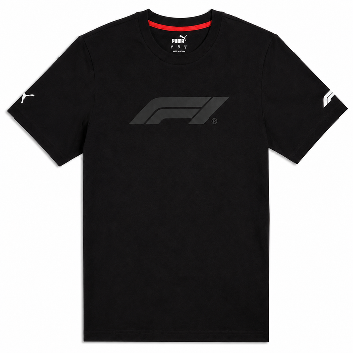Formula 1 Men F1 LS Logo Graphic T-Shirt Black