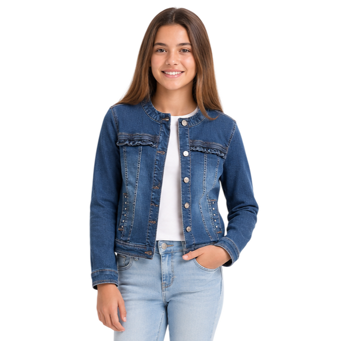 Mayoral - Big Girls Denim Jacket