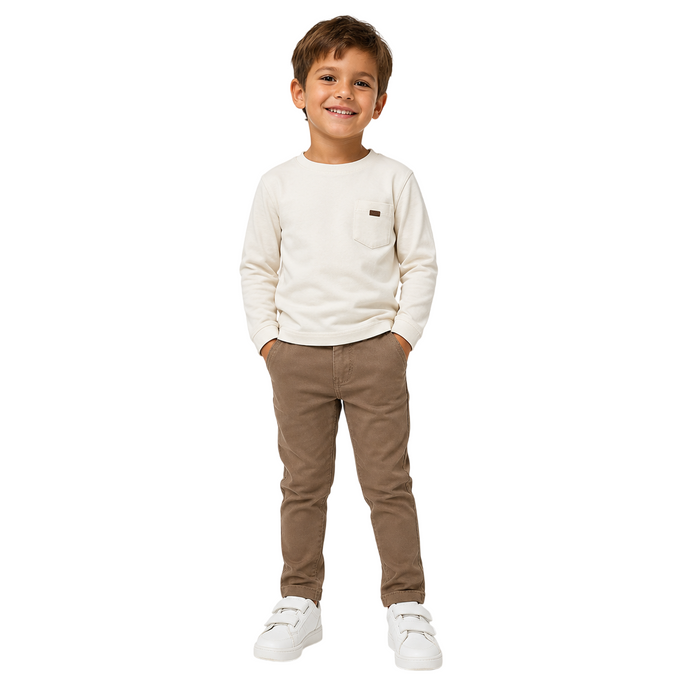 Mayoral - Little Boys Pants Chocolate