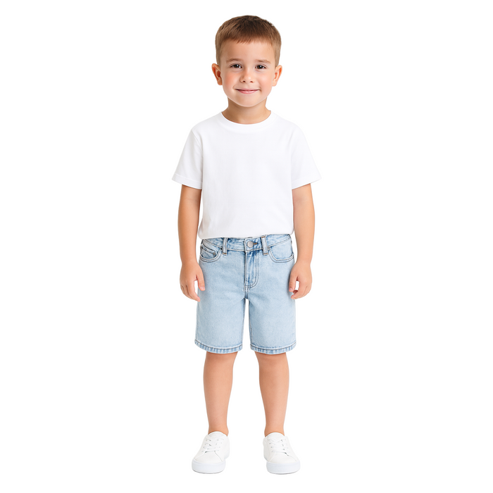 Calvin Klein Big Boys - Loose Fit Bleach (Medium)