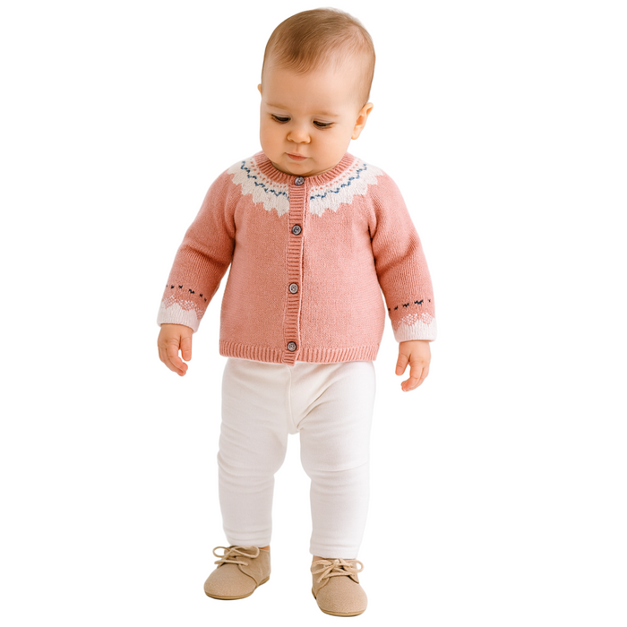 Absorba - Baby Girls Knitted Cardigan (3M)