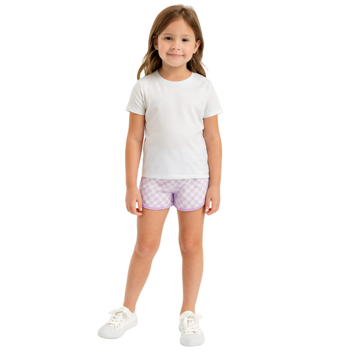 ID Ideology - Pull-On Checkerboard Short