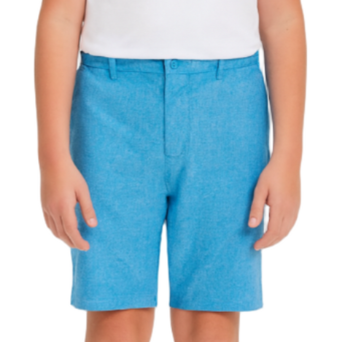 PGA Tour - Big Boys Flat Front Cendre Blue Heather