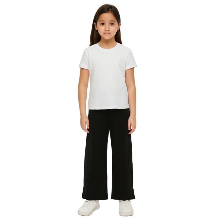 Calvin Klein - Big Girls Shimmer Oxford Sweatpants Black