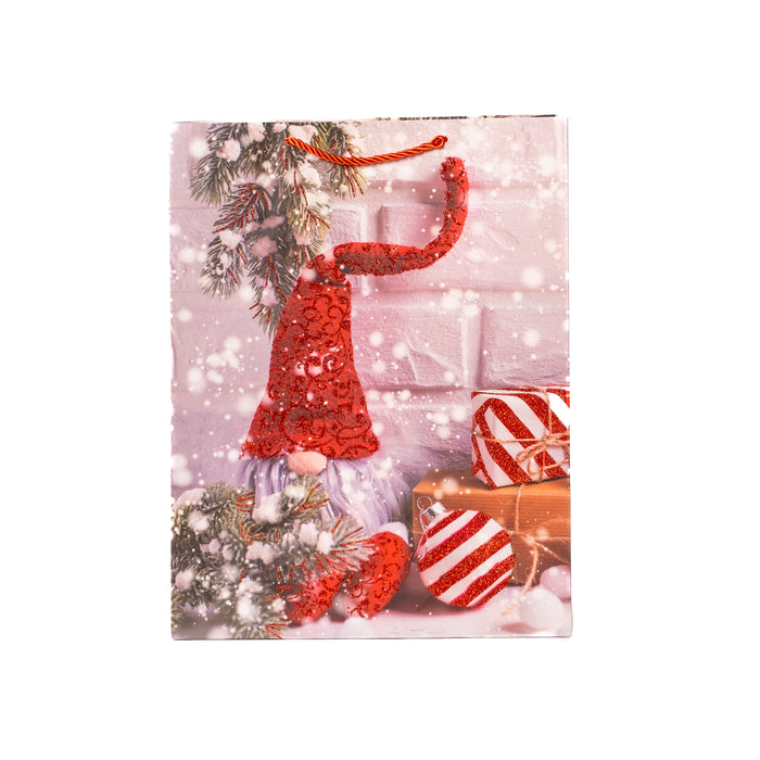 Large Gift Bags with Christmas Design