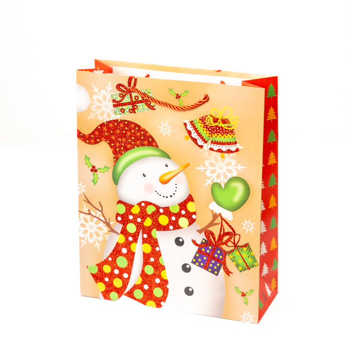 Medium Gift Bags with Christmas Design