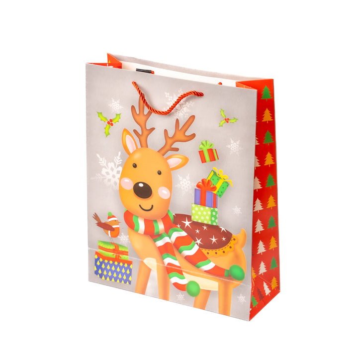 Medium Gift Bags with Christmas Design