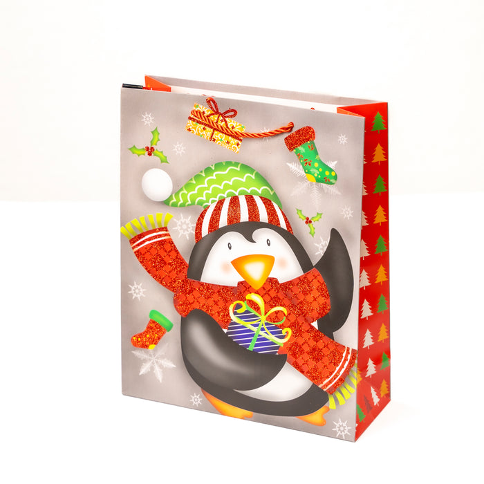 Medium Gift Bags with Christmas Design