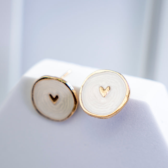 GOOD VIBES by SUM - Enamel Stud Earrings