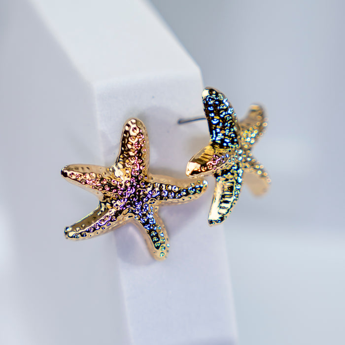 GOOD VIBES by SUM - Starfish Stud Earrings