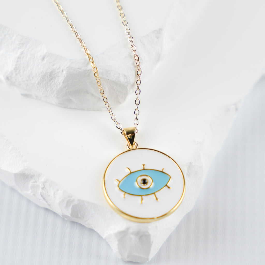 GOOD VIBES - Evil Eye Necklace