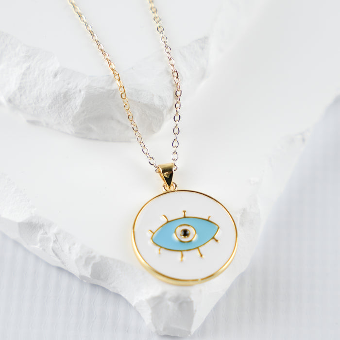 GOOD VIBES by SUM - Evil Eye Necklace