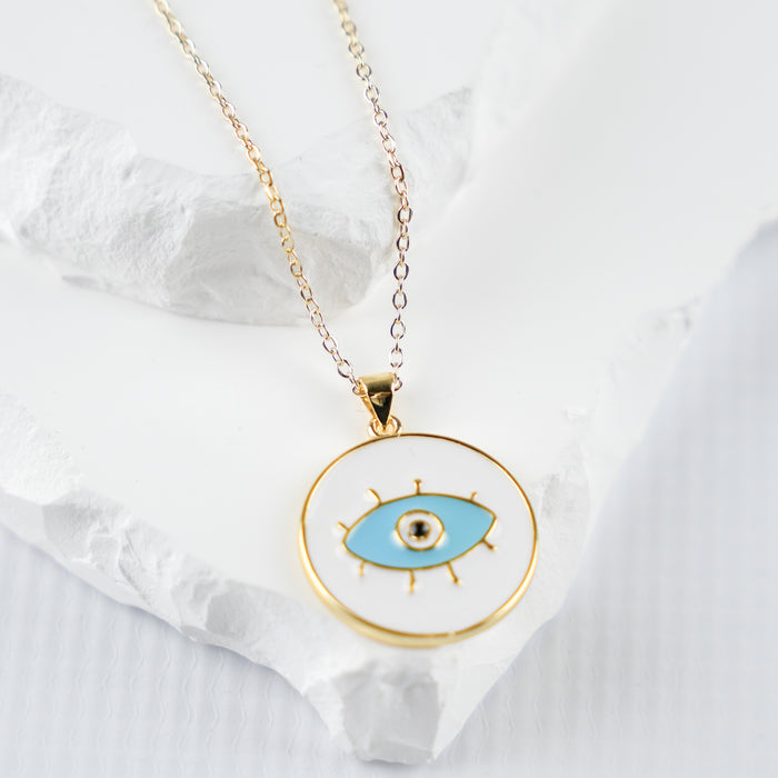 GOOD VIBES by SUM - Evil Eye Necklace