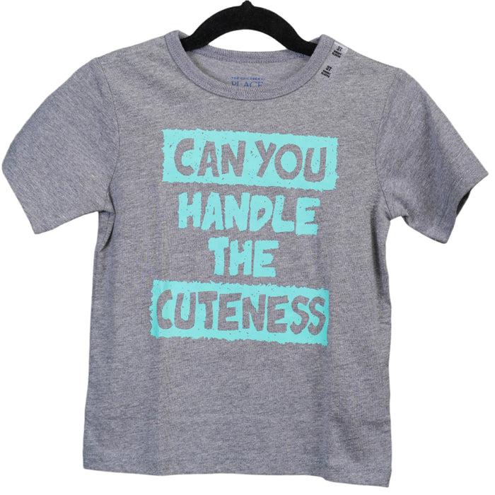 The Children's Place - Toddler Boys Short Sleeve Can You Handle The Cuteness Graphic