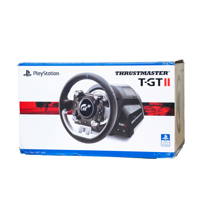 Thrustmaster T-GT II, Racing Wheel with Set of 3 Pedals