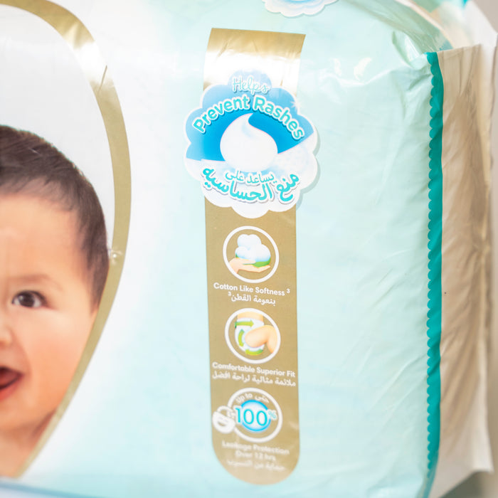 Pampers Premium Care Taped Baby Diapers, Size 4, 9-14 kg, 54 Pieces