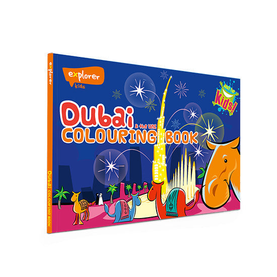 Explorer - Dubai Colouring book