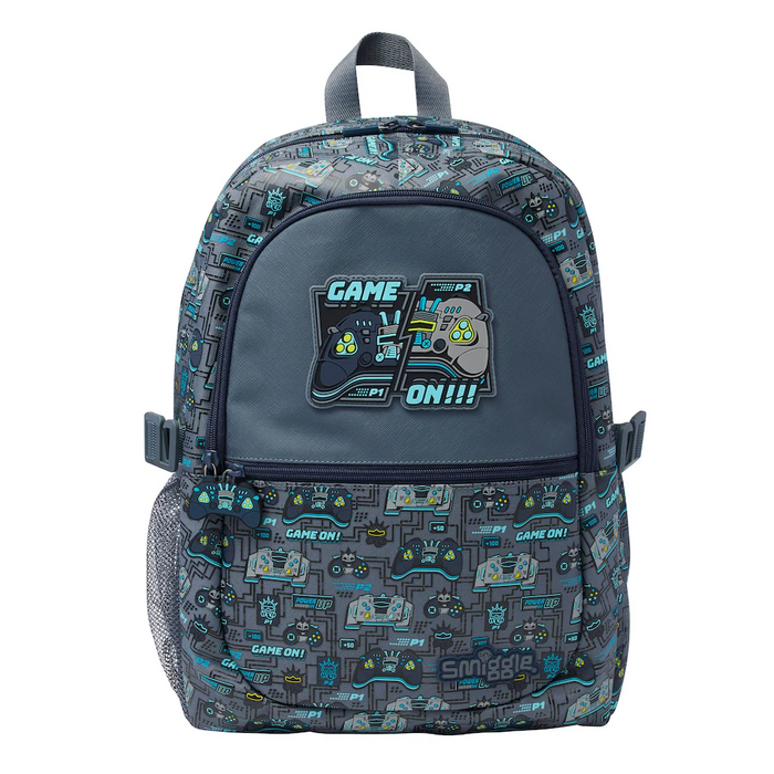 Smiggle - Junior Boys Bag Backpack Grey