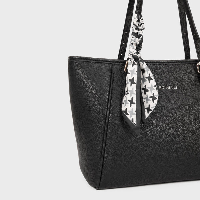 Brinelli Cityscape Tote Bag Black