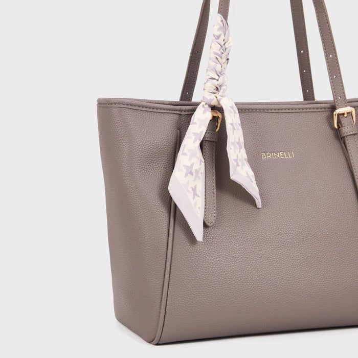 Brinelli Cityscape Tote Bag Mushroom
