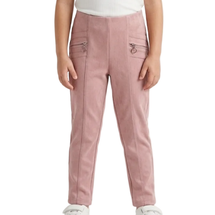 Mayoral - Little Girls Suede Stretchable Waist Pants