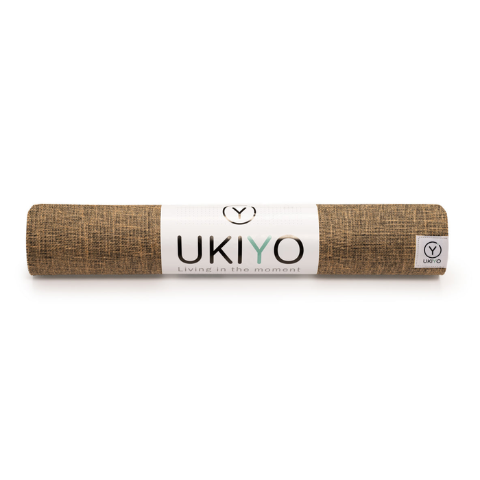 Ukiyo -The Jute - Natural Rubber Yoga Mat