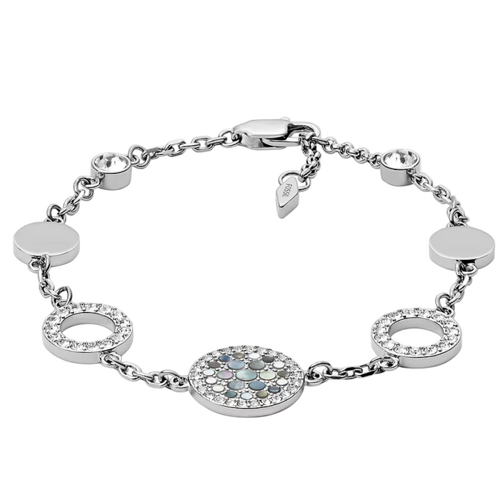 Fossil Women's Vintage Glitz Crystal Bracelet