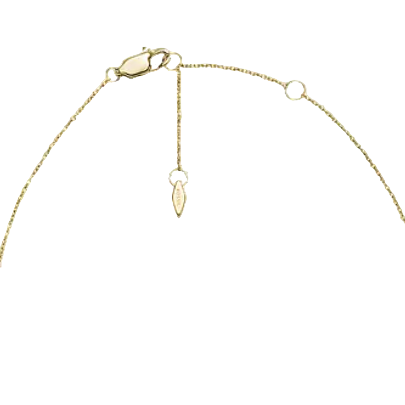 Fossil Women's Sadie Trio Glitz Gold-Tone Stainless Steel Station Necklace