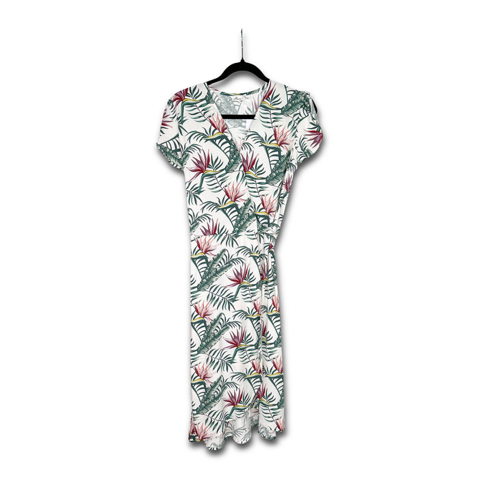 Alana Bree - Paris Wrap Dress - Tropical Leaf