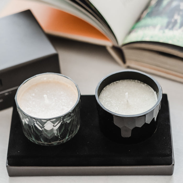 Palm Lights - Mini Twin Candle Set - Unisex Collection