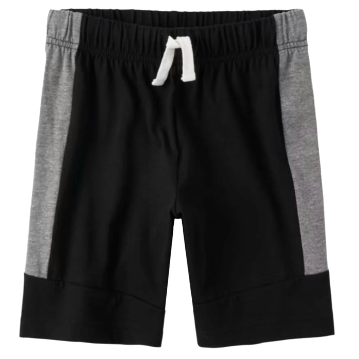 The Children's Place - Little Boys Colorblock Short Black/Grey (7-8)