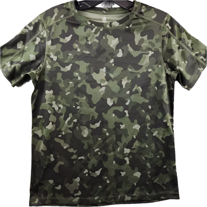 ID Ideology Big Boys - Camo T-Shirt Native Green