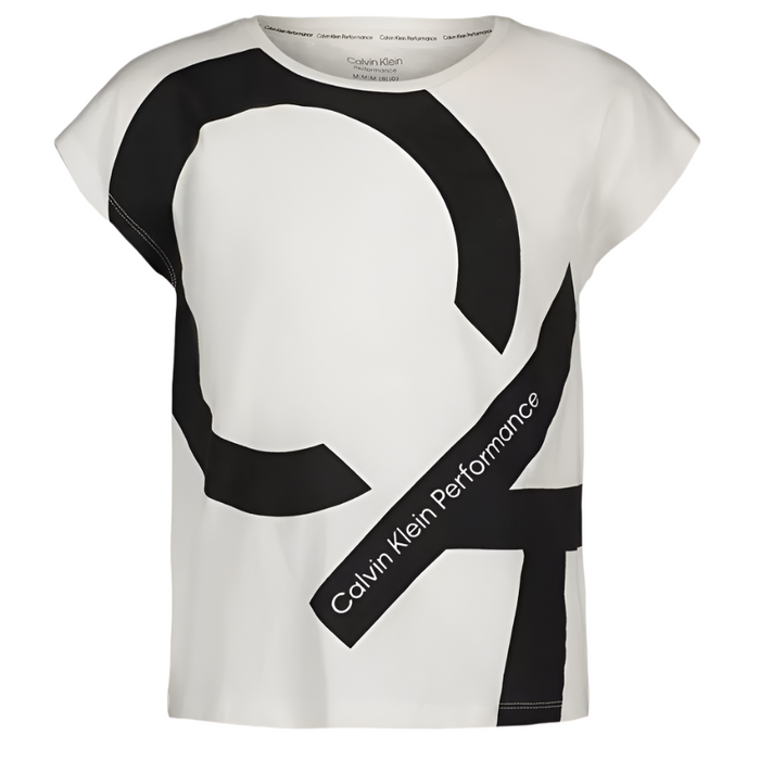 Calvin Klein Performance - Big Girls White T-Shirt