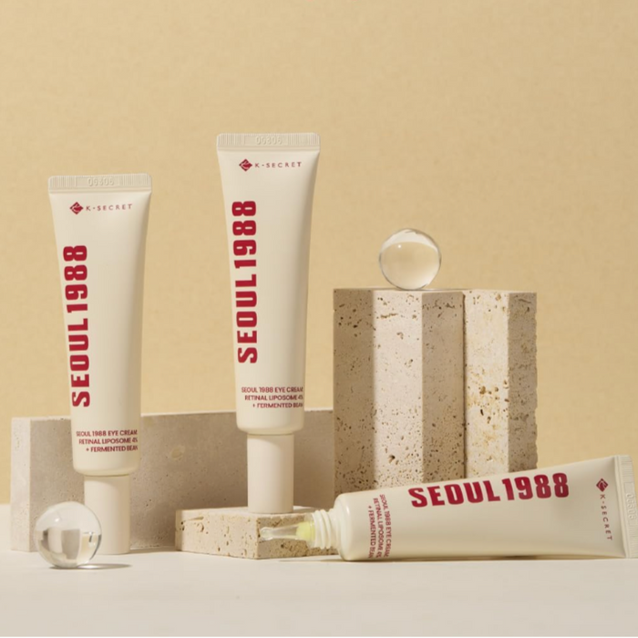 K-SECRET SEOUL 1988 Eye Cream: Retinal Liposome 4% + Fermented Bean