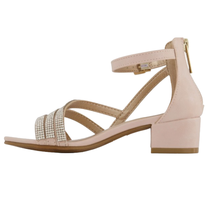 Marc Fisher - Little Girls Heel Dress Sandal Blush Patty Salto (US Kids: 11)