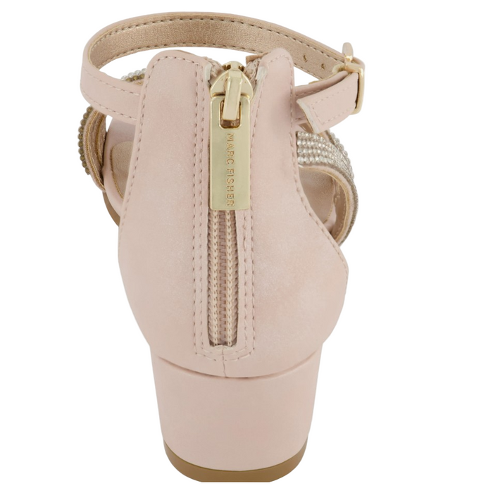 Marc Fisher - Little Girls Heel Dress Sandal Blush Patty Salto (US Kids: 11)