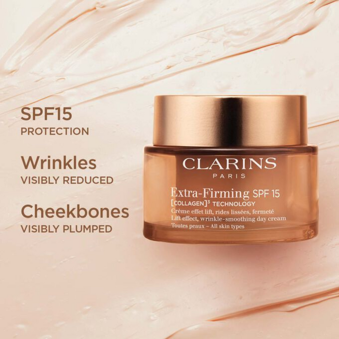 Clarins - Extra-Firming Jour SPF15 Crème – All Skin Types (50 ml)