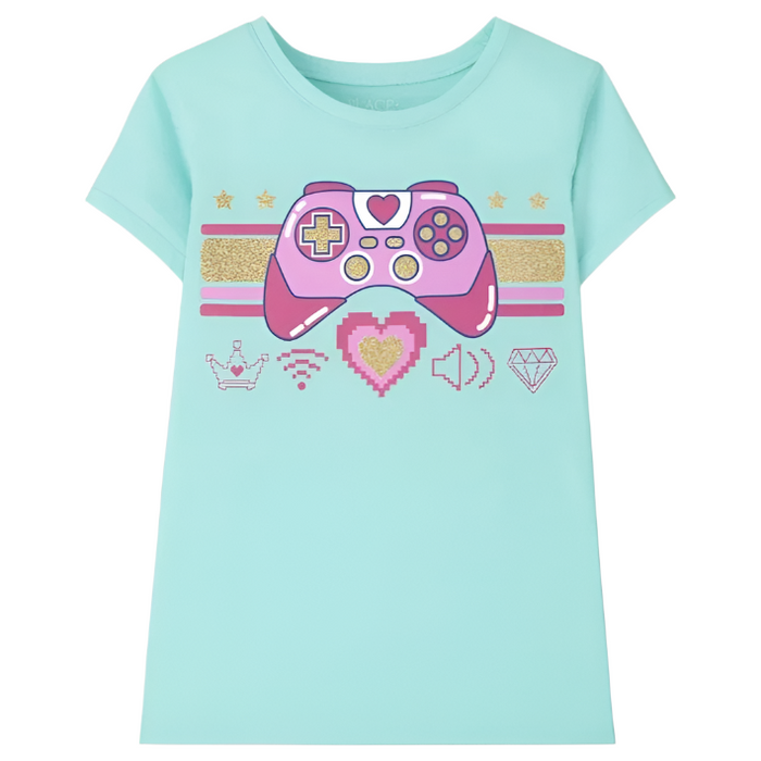The Children's Place - Big Girls Short Sleeve Top
