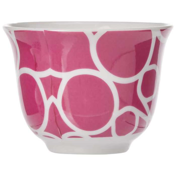 Expo 2020 Dubai Logo Arabic Coffee Cups Set of 4 (Multicolour)