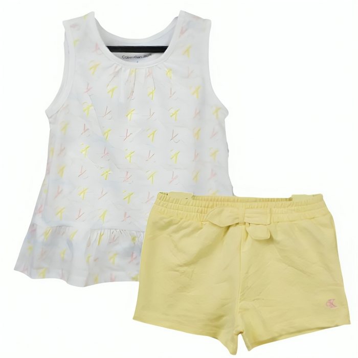 Calvin Klein - Little Girls Tank Top and Bottom Set