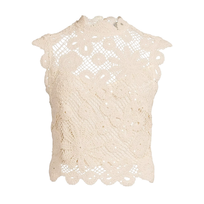 Michelle Keegan - Crochet Sequin Tank (8)