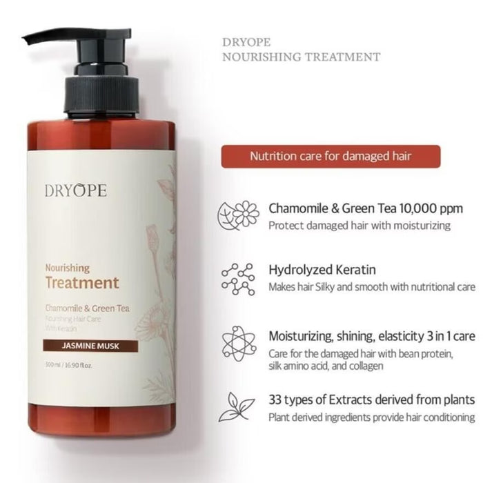 DRYOPE Nourishing Treatment - Jasmine Musk 500ml