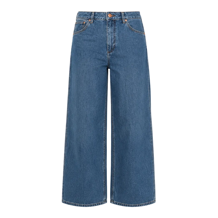 Wrangler - Mid Rise Wide Leg Jeans (W28 L32)