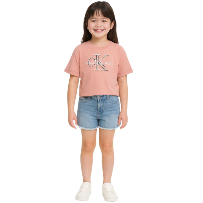 Calvin Klein - Big Girls Collage Shirt (6-7)